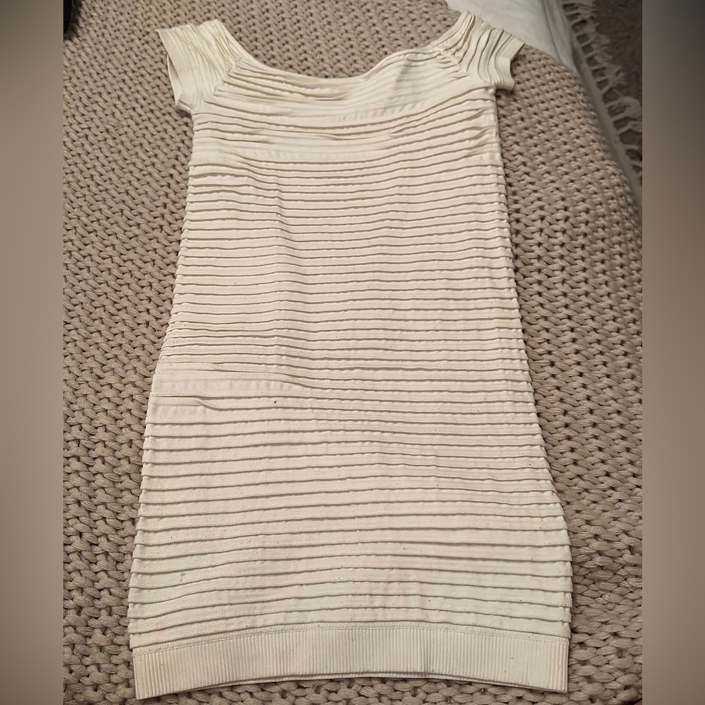 BCBG White Dress